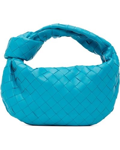 Bottega Veneta Blue Mini Jodie Bag