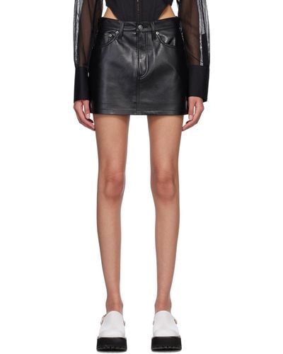 Leather Mini skirts for Women