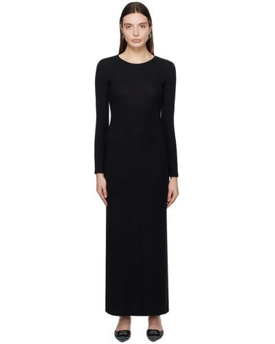 Leset Lauren Maxi Dress - Black