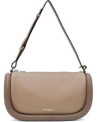 JW Anderson Taupe Bumper-15 Leather Bag - Brown