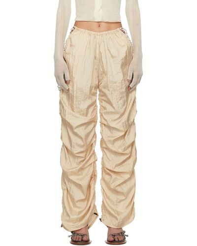 Isa Boulder Ssense Exclusive Chute Lounge Trousers - Natural