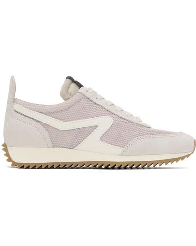 Rag & Bone Purple Retro Runner Sneakers - Black