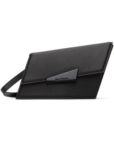 Acne Studios Black Micro Distortion Bag