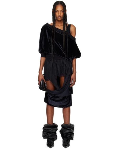 all in Ssense Exclusive Minidress - Black