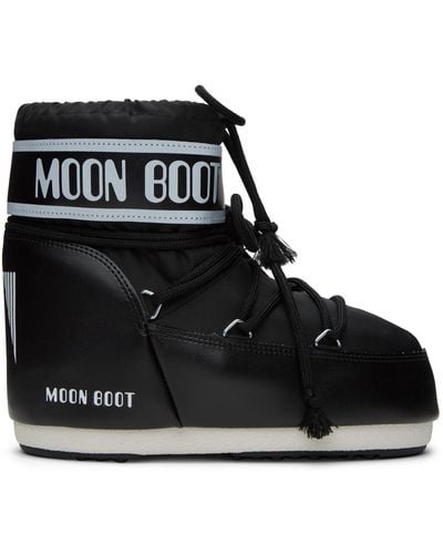 Moon Boot Bottes basses icon noires