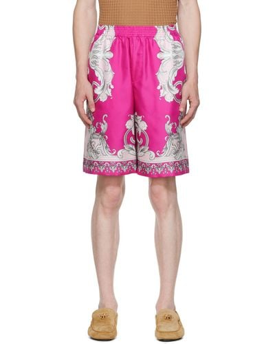 Versace Baroque Shorts - Multicolor