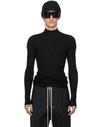 Rick Owens Pull lupetto noir