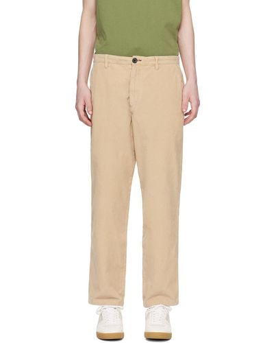 PS by Paul Smith Tan Corduroy Trousers - Black