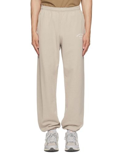 Sporty & Rich Beige 'wellness' Joggers - Natural