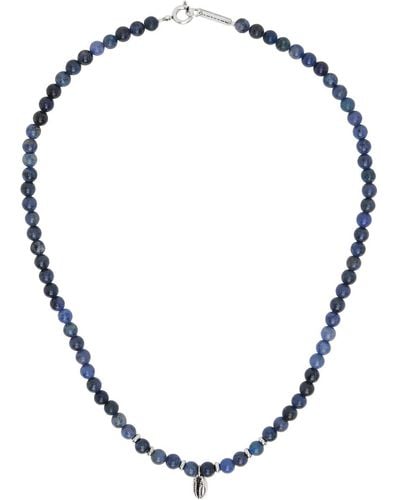 Isabel Marant Blue Mr Grigri Necklace - Multicolour