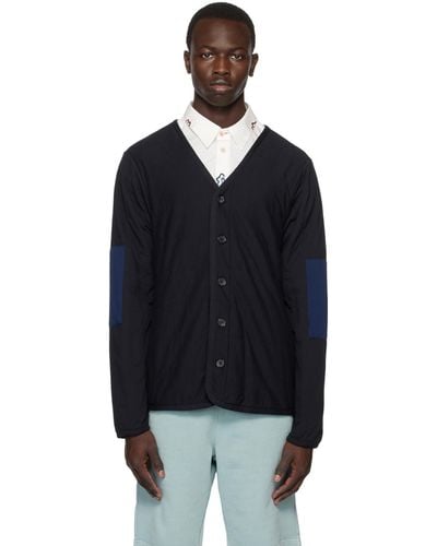 PS by Paul Smith Navy Quilted Jacket - Black