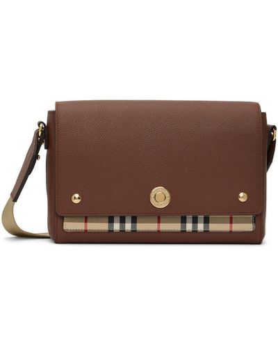 Shoulder bags Burberry - Vintage check crossbody barrel bag - 8058018