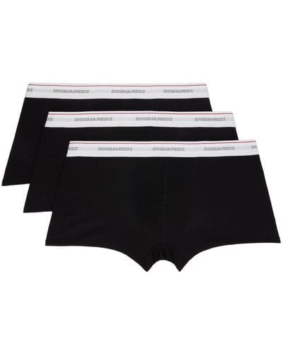DSquared² Three-pack Black Boxers