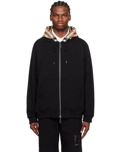 burberry hackfall hoodie black