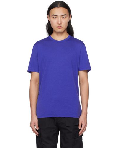 Veilance ブルー Frame Tシャツ - パープル