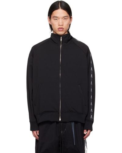 Mastermind Japan Raglan Sleeve Track Jacket - Black