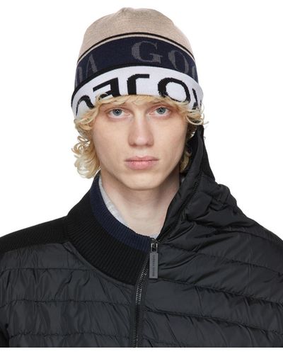Y. Project Reversible Canada Goose Edition Wool Beanie - Blue