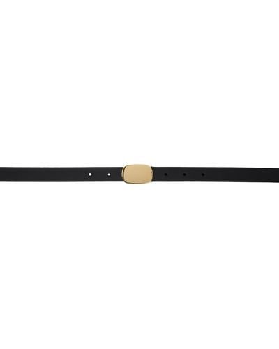 Anderson's Grained Leather Belt - Black
