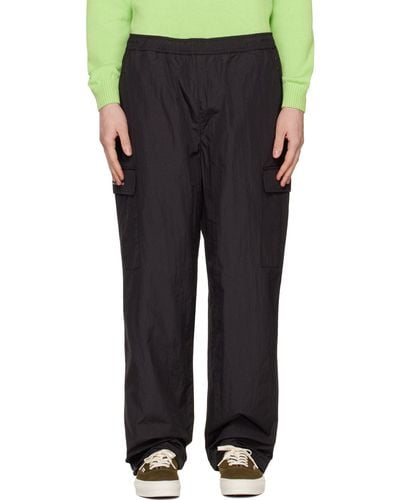 Pop Trading Co. Track Cargo Trousers - Black