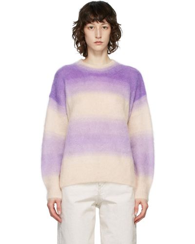 Isabel Marant Ombré Drussel Sweater - Purple