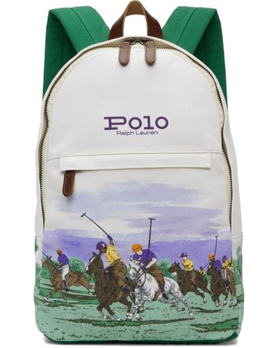 Men s Polo Ralph Lauren Backpacks from C 154 Lyst Canada