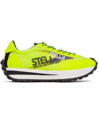 Stella McCartney Yellow Reclypse Sneakers