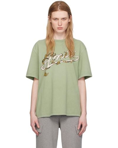 Amiri Filigree T-Shirt - Green