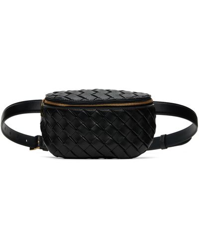 Bottega Veneta Black Zip Pouch