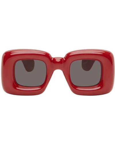 Loewe Red Inflated Sunglasses - Black