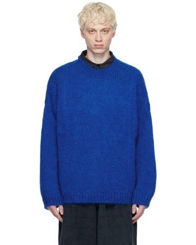 Cordera Blue Oversized Sweater