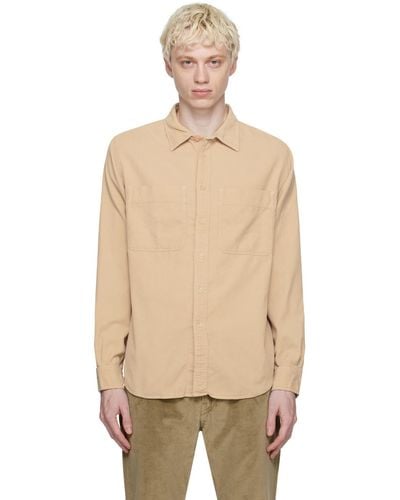 PS by Paul Smith Patch Pocket Shirt - Natural