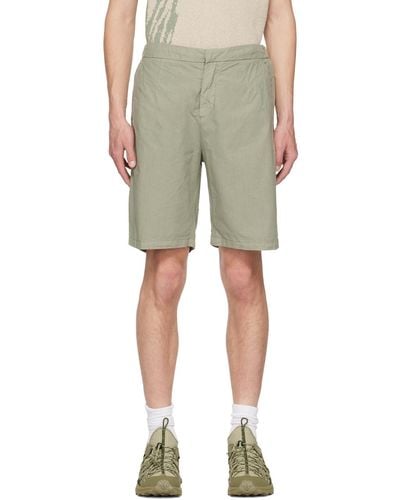 Norse Projects Green Aaren Typewriter Shorts