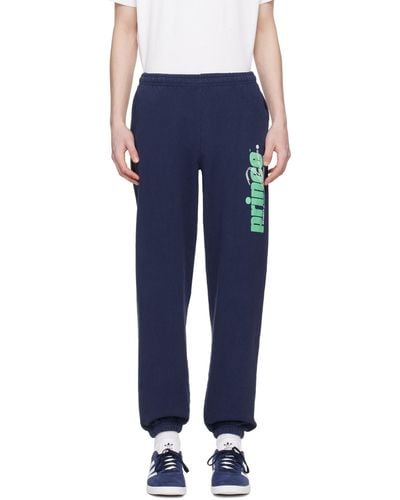 Sporty & Rich Prince Edition Rebound Joggers - Blue