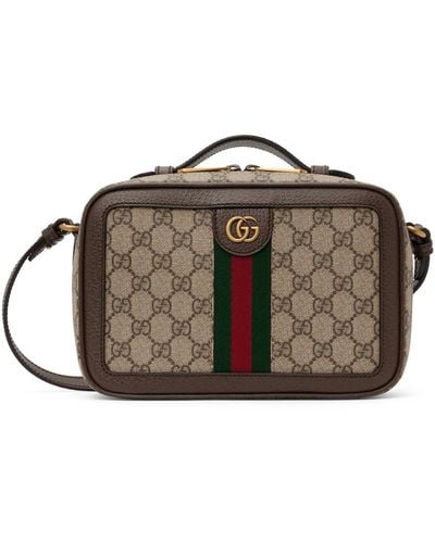 Gucci Ophidia Small Crossbody Bag With Web - Multicolour