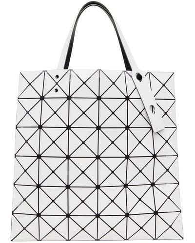 Bao Bao Issey Miyake White Lucent Tote - Multicolor