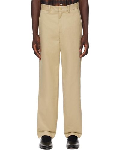 Bode Standard Trousers - Natural