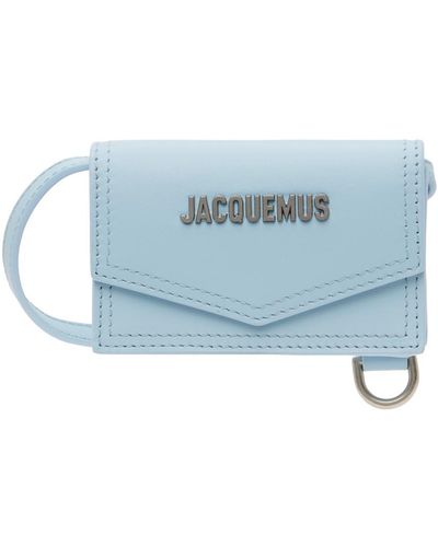 Navy blue 'Le Porte Azur' strapped pouch Jacquemus - De-iceShops Germany
