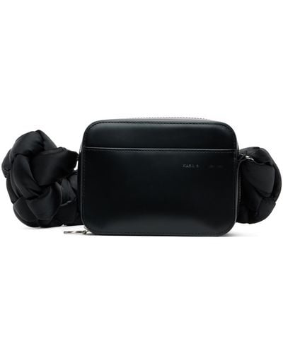Kara Cobra Camera Shoulder Bag - Black