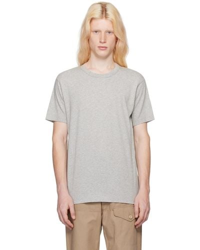 Comme des Garçons Comme Des Garçons Shirt Grey Crewneck T-shirt - Multicolour