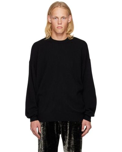 Balenciaga 刺繍 セーター - ブラック