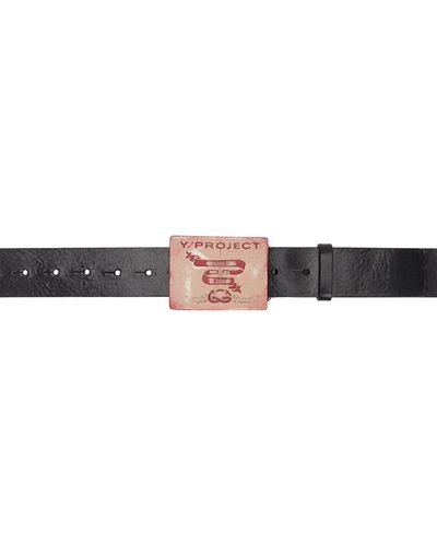 Y. Project Ceinture 'paris' best' noire