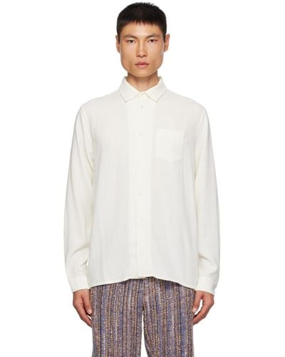 Séfr Off- Hampus Shirt - White