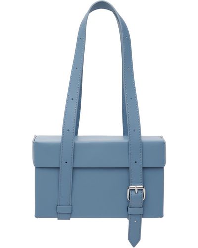 MM6 by Maison Martin Margiela Blue Box Bag