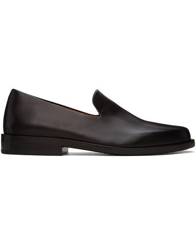 Marsèll Flâneurs mocasso bruns - Noir