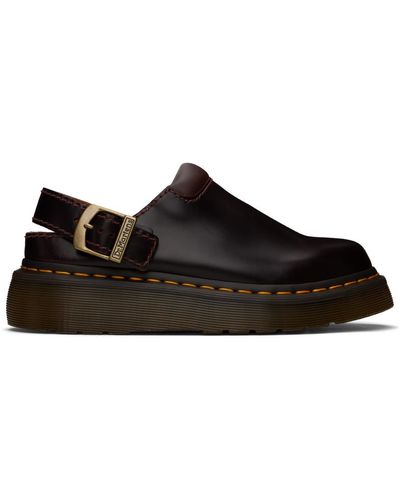 Dr. Martens Laketen Atlas Leather Mules - Black