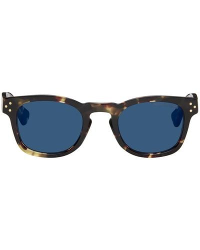 Cutler and Gross Tortoiseshell 1389 Sunglasses - Blue