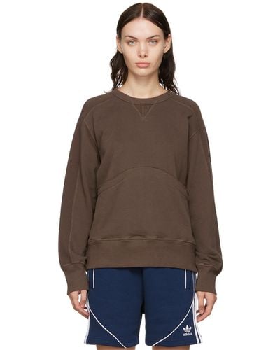 Nicholas Daley Panelled Sweatshirt - Brown