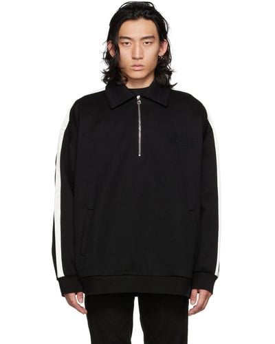 Alexander McQueen Embroide Sweatshirt - Black
