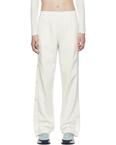 Alo Yoga Off- Cotton Sport Pants - White