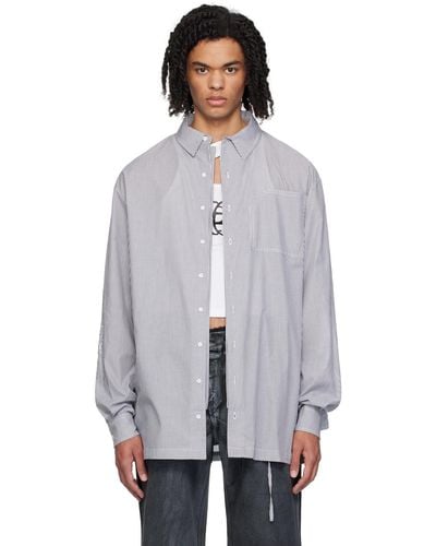 OTTOLINGER Oversized Shirt - Gray